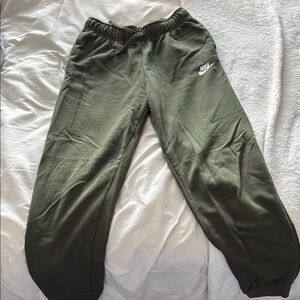 Nike Olive Green Joggers